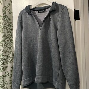 Under Armor Grey Three quarter zip size Large